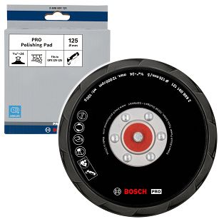 Talerz oporowy polerski 125 mm do polerki GPX 12V-125 BOSCH