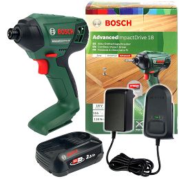 Zakrętarka udarowa 18V AdvancedImpactDrive 18 BOSCH 1x2,5Ah