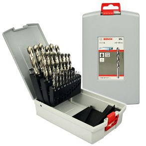 Zestaw 25 wierteł HSS-G do metalu BOSCH