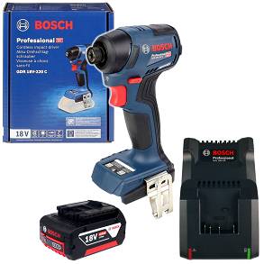 Klucz udarowy GDR 18V-220 C BOSCH 1x4,0Ah