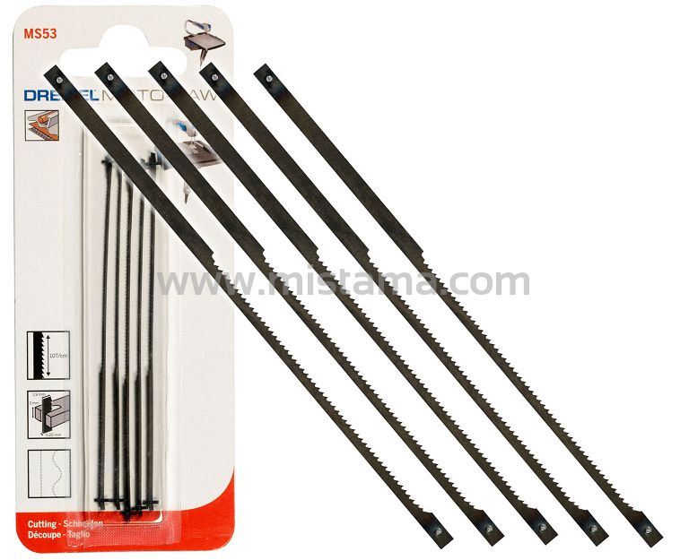 Brzeszczot do metalu MOTO-SAW MS53 DREMEL (5 sztuk)