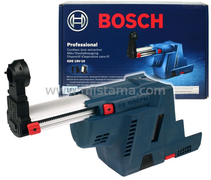 System odsysania GDE 18V-16 BOSCH do GBH 18V-26 / GBH 18V-26F