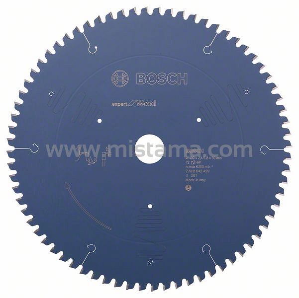 Tarcza pilarska 300/30mm Expert for Wood BOSCH (72 zęby)