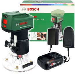 FREZARKA AdvancedTrimRouter 18V-8 BOSCH 1x2,5Ah