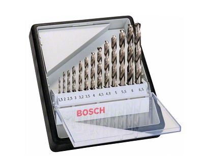 Zestaw 13 wierteł HSS-G do metalu ROBUST Line BOSCH