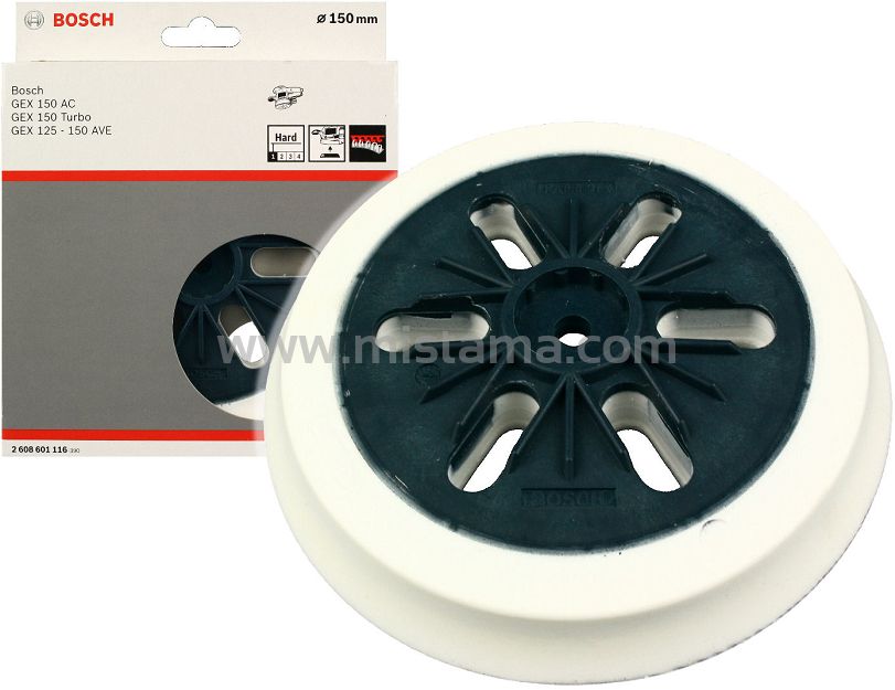 Talerz szlifierski 150 mm PROF (twardy) BOSCH do GEX 150 AC