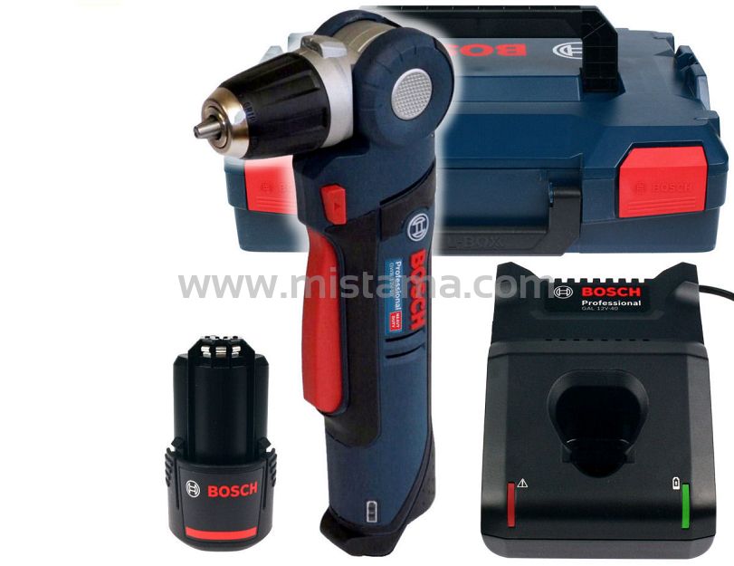 Wiertarka kątowa GWB 12V-10 BOSCH 1x2,0Ah L-BOXX
