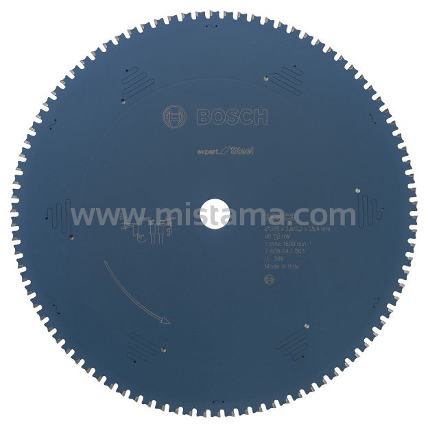 Tarcza pilarska 355/25,4mm Expert for Steel BOSCH (90 zębów)