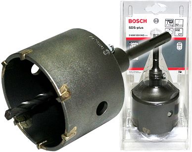 Super trwała korona SDS-Plus 82mm/160mm BOSCH