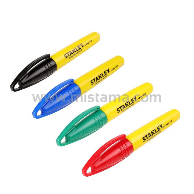 Marker znacznik Fine Tip Mini STANLEY - zestaw 4 szt.