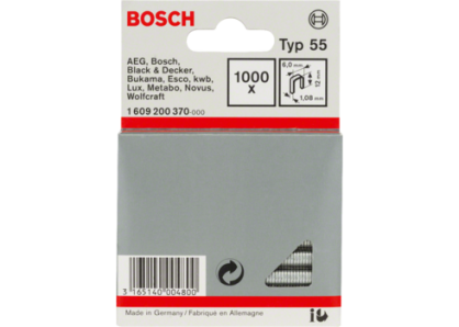 Zszywki 12 mm TYP 55 BOSCH (1000 szt.)