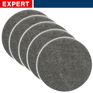 Filcowa tarcza do metalu, inox, lakierów 125mm N880 gr.800 BOSCH EXPERT - 5 szt.