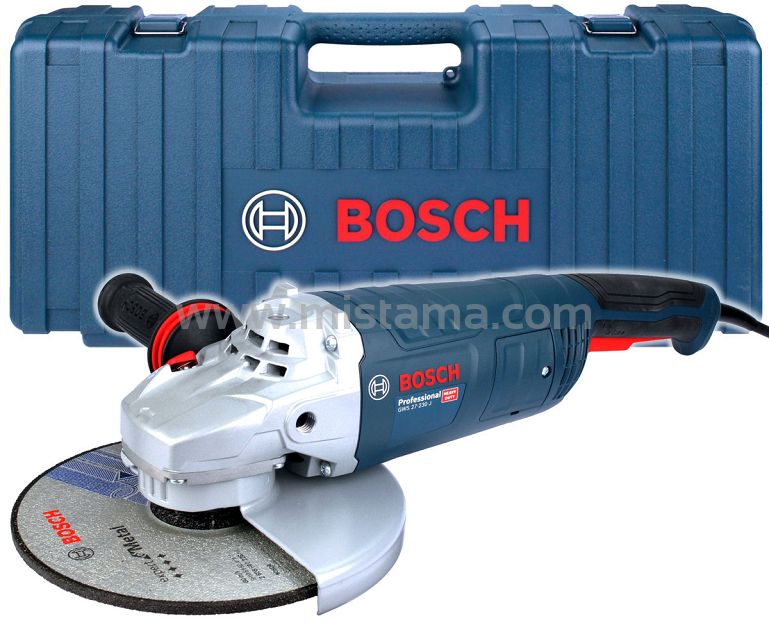 Szlifierka kątowa 2700W 230mm GWS 27-230 J BOSCH + walizka