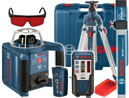 Laser GRL 300 HV BOSCH + walizka + LR1 + łata + statyw