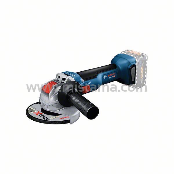 Szlifierka kątowa GWX 18V-10 BOSCH X-LOCK L-BOXX (korpus)