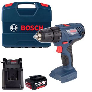 Wkrętarka 55Nm GSR 18V-21 BOSCH 1x4,0Ah + walizka