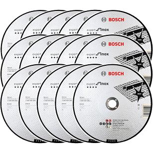 Zestaw 25 tarcz korundowych 230/2,0mm BOSCH (do cięcia stali INOX)