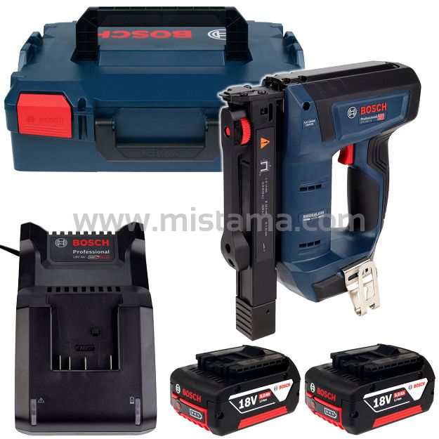 Akumulatorowy zszywacz GTH 18V-14 BOSCH L-BOXX 2x4,0Ah