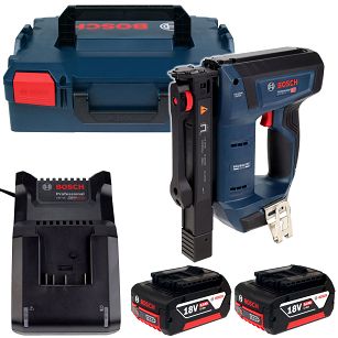 Akumulatorowy zszywacz GTH 18V-14 BOSCH L-BOXX 2x4,0Ah