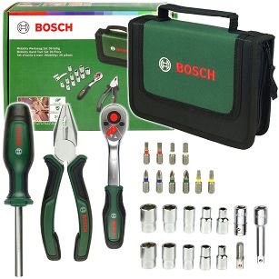 Zestaw 26 szt. bitów i narzędzi ręcznych BOSCH