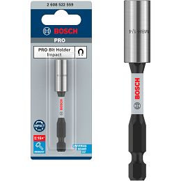 Przedłużacz magnetyczny 75 mm uchwyt do bitów 1/4" BOSCH PRO