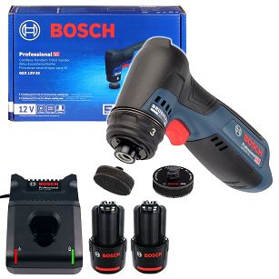 Szlifierka mimośrodowa GEX 12V-32 BOSCH 2x2,0Ah