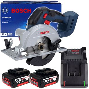 Pilarka tarczowa 51mm GKS 18V-51 BOSCH BEZSZCZOTKOWA 2x4,0Ah