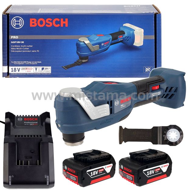 Narzędzie wielofunkcyjne GOP 18V-30 BOSCH 2x5,0Ah