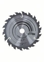 Tarcza pilarska 160/20mm Speedline Wood BOSCH (18 zębów)