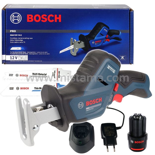 Piła szablasta GSA 12V-14-2 BOSCH 1x2,0Ah