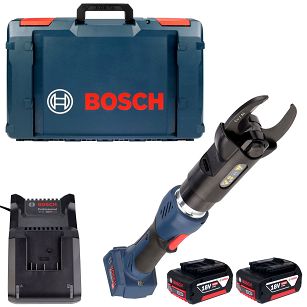 Nożyce przecinarka do kabli 40mm 50kN GKH 18V-50 BOSCH 2x4,0Ah