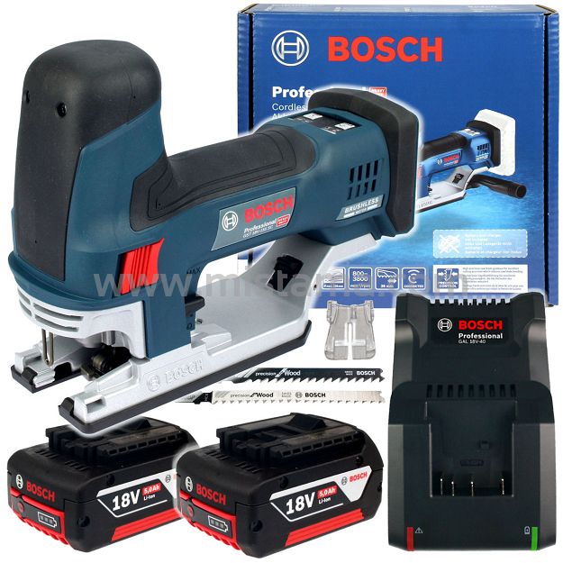 Wyrzynarka GST 18V-155 SC BOSCH 2x5,0Ah