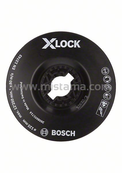 Talerz oporowy miękki 125mm X-LOCK BOSCH