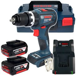 Wkrętarka z udarem GSB 18V-90 C BOSCH 2x5,0Ah L-BOXX