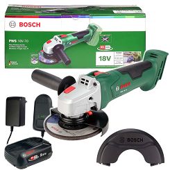Szlifierka kątowa akumulatorowa 125mm PWS 18V-70 BOSCH 1x2,5Ah