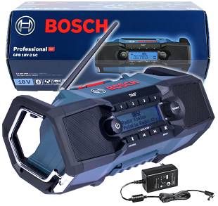 RADIO BUDOWLANE GPB 18V 2 SC BOSCH Bluetooth DAB