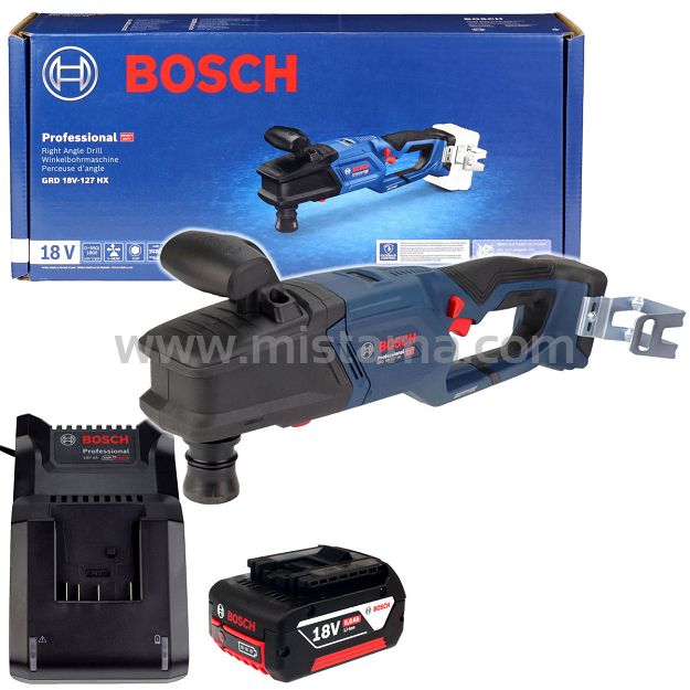 Wiertarka kątowa 18V 100Nm GRD 18V-127 HX BOSCH 1x5,0Ah