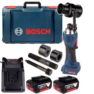Akumulatorowy wycinak do otworów GLH 18V-60 BOSCH XL-BOXX 2x5,0Ah