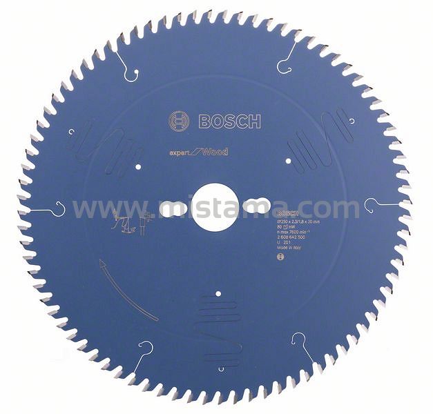 Tarcza pilarska 250/30mm Expert for Wood BOSCH (80 zębów)