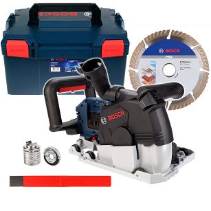 Akumulatorowa bruzdownica GNF 18V-40 L-BOXX (korpus) + 2 tarcze diamentowe