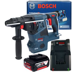 Akumulatorowy młot GBH 18V-28 C BOSCH 1x4,0Ah