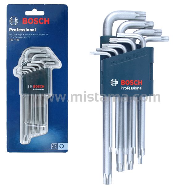 Zestaw 9 kluczy torx TX BOSCH