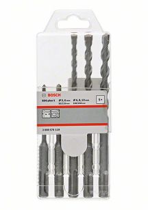 Zestaw 5 wierteł SDS-Plus plus-1 BOSCH