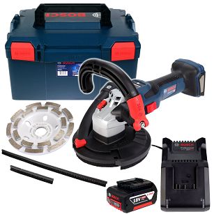 Szlifierka do betonu 18V GBR 18V-15 S BOSCH L-BOXX 1x5,0Ah