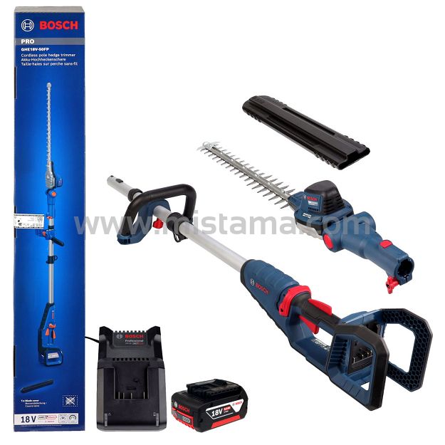 Sekator akumulatorowy na wysięgniku GHE 18V-50 FP BOSCH 1x5,0Ah