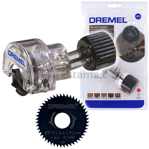 Przystawka pilarka tarczowa 670 DREMEL