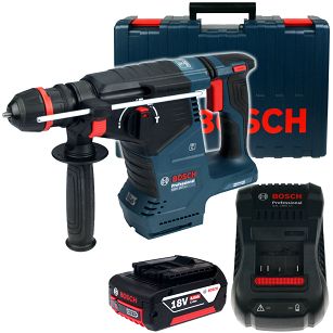 Młotowiertarka GBH 187-LI ONE CHUCK BOSCH 1x4,0Ah + walizka