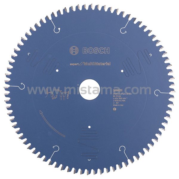 Tarcza pilarska 250/30mm Expert for MultiMaterial BOSCH (80 zębów