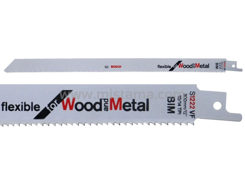 Brzeszczot do drewna i metalu S 1222 VF BOSCH