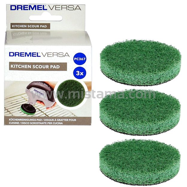 Pad kuchenny do szorowania do Dremel Versa (3 szt.)